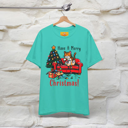 "Have A Merry..." |Funny Cat  T-Shirt | Nunu&Miao Studio