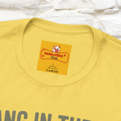 "Hang In There" Funny T-shirt |Nunu&Miao Studio - Nunu&Miao Studio