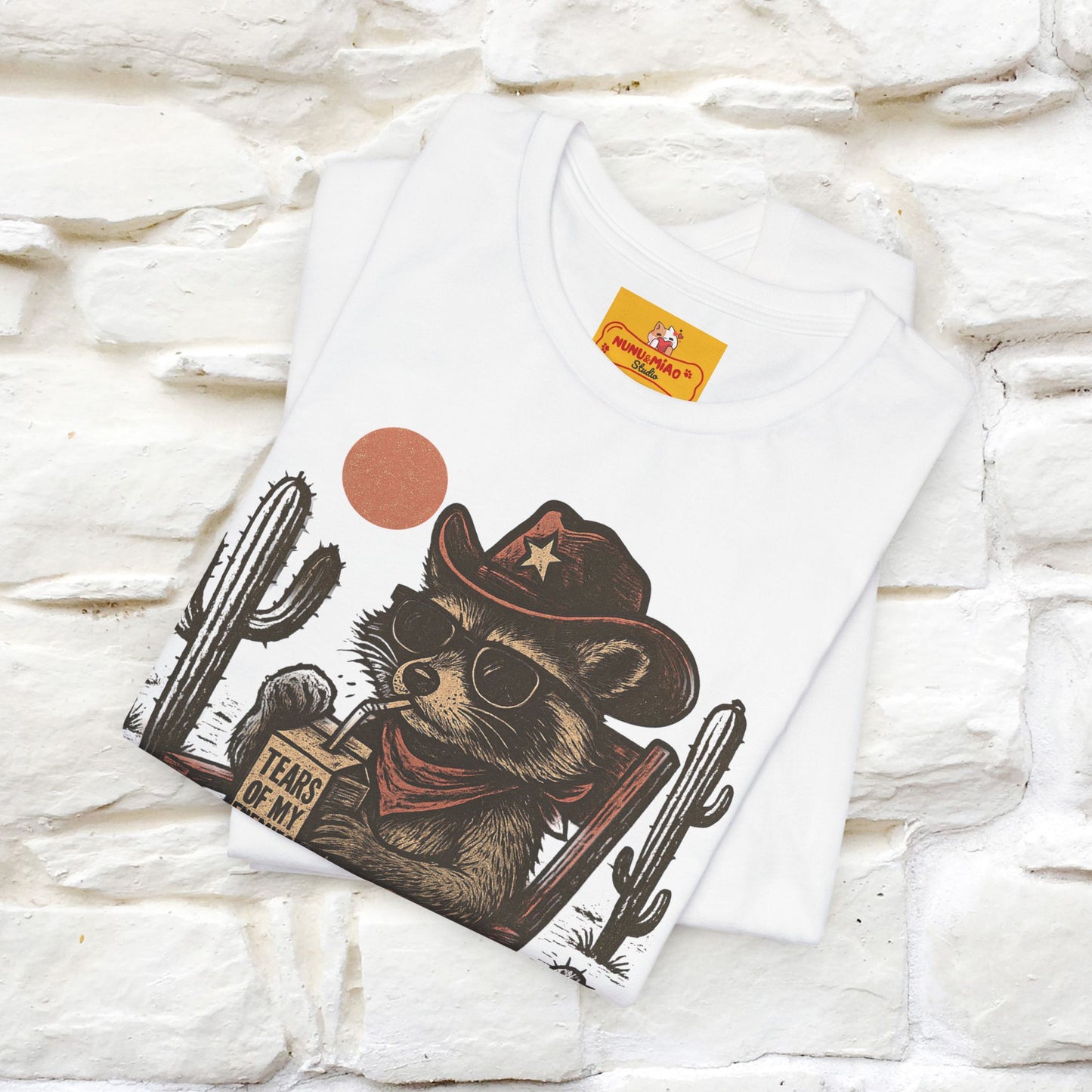 "Tears Of My Enemies" Cat T-shirt |Nunu&Miao Studio - Nunu&Miao Studio