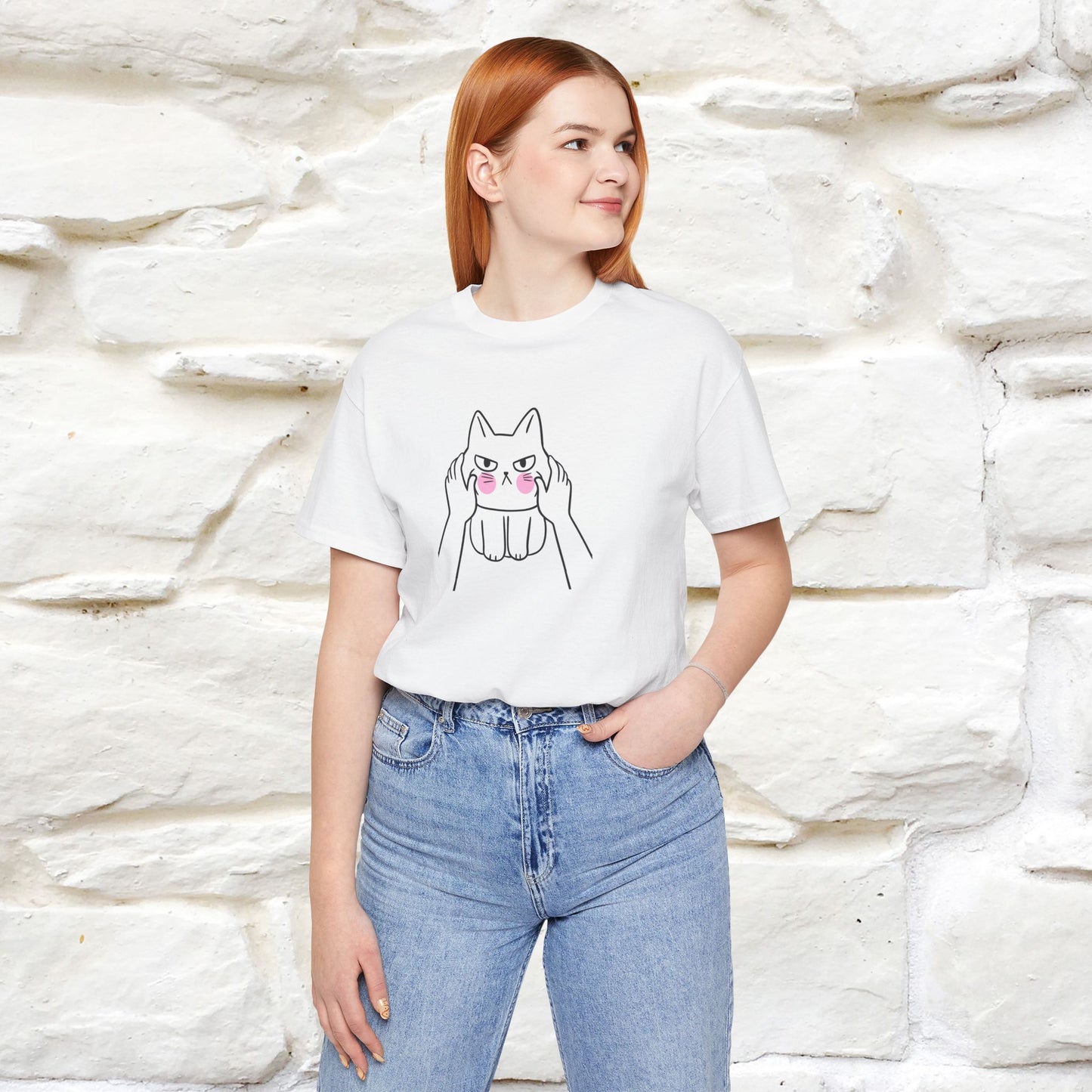 ''Leave Me Alone'' Cat T-Shirt | Nunu&Miao Studio - Nunu&Miao Studio