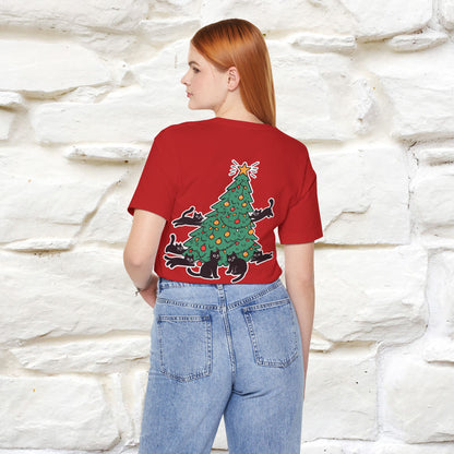 “Cat Christmas Tree” | Cat T-Shirt | Nunu&Miao Studio