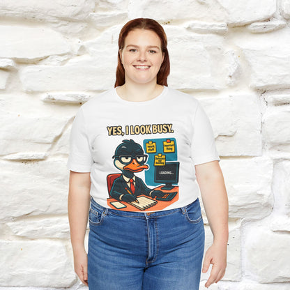''Yes, I Look Busy. No I'm Not.''|  Sarcastic Cat T-Shirt | Nunu&Miao Studio