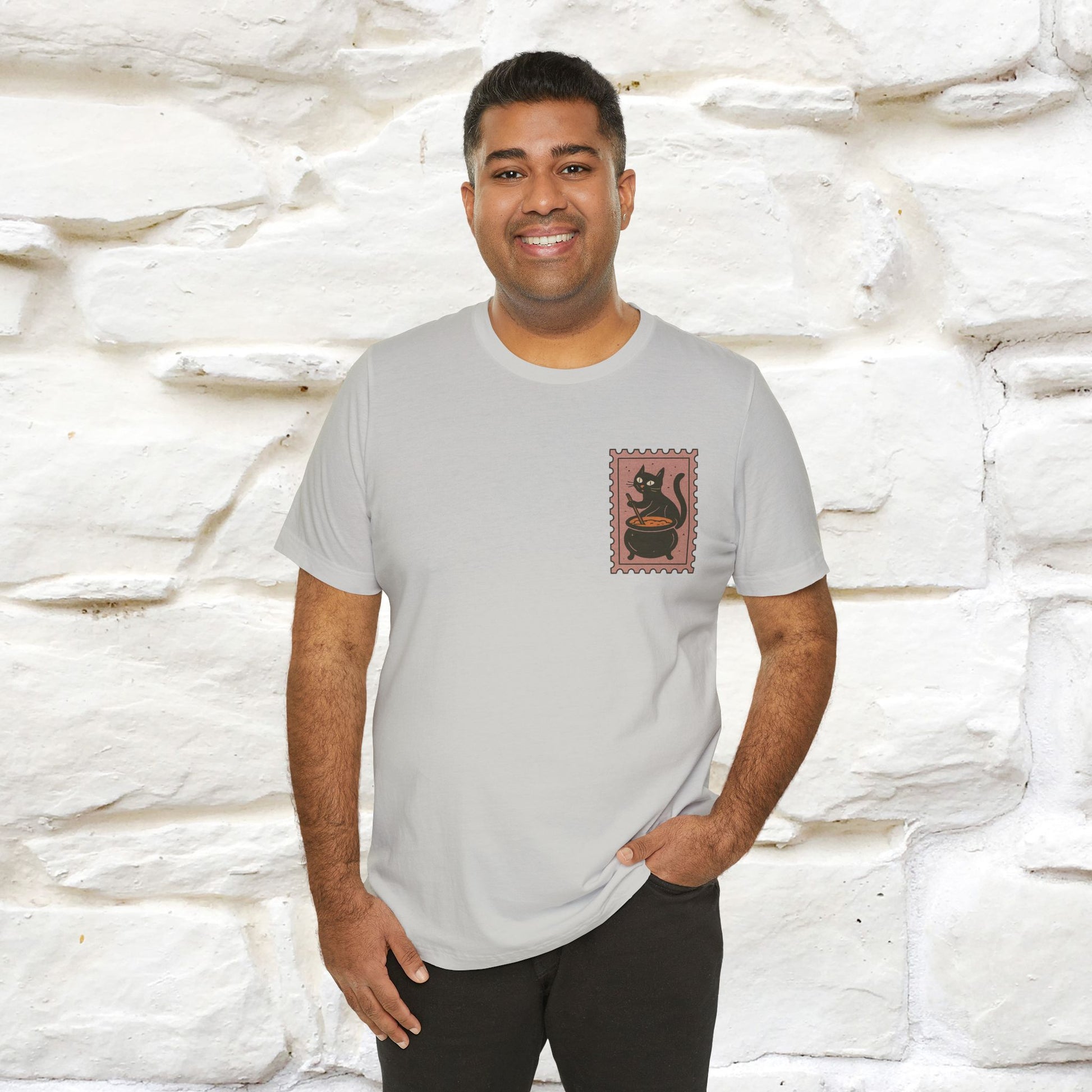 "Let-s Get Halloweeind" Hakkoween Cat T-shirt |Nunu&Miao Studio - Nunu&Miao Studio