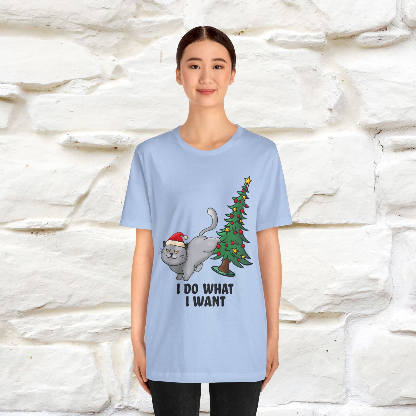 "I Do What I Want" |Funny Cat T-Shirt | Nunu&Miao Studio