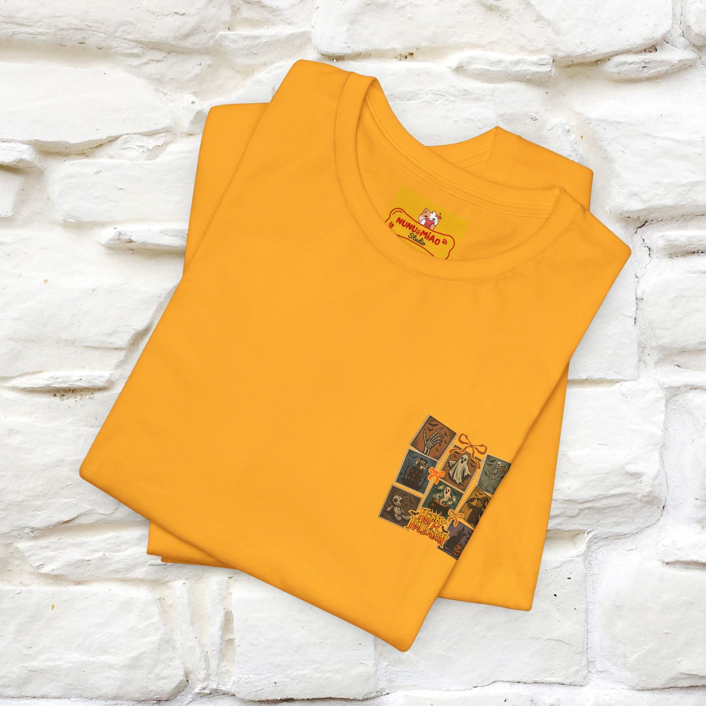 "Spooky Vibes" Cat T-shirt |Nunu&Miao Studio - Nunu&Miao Studio