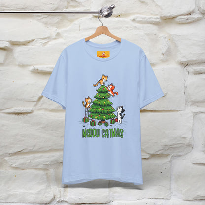 ''Merry Catmas'' | Cattitude Christmas Tee| Nunu&Miao Studio - Nunu&Miao Studio