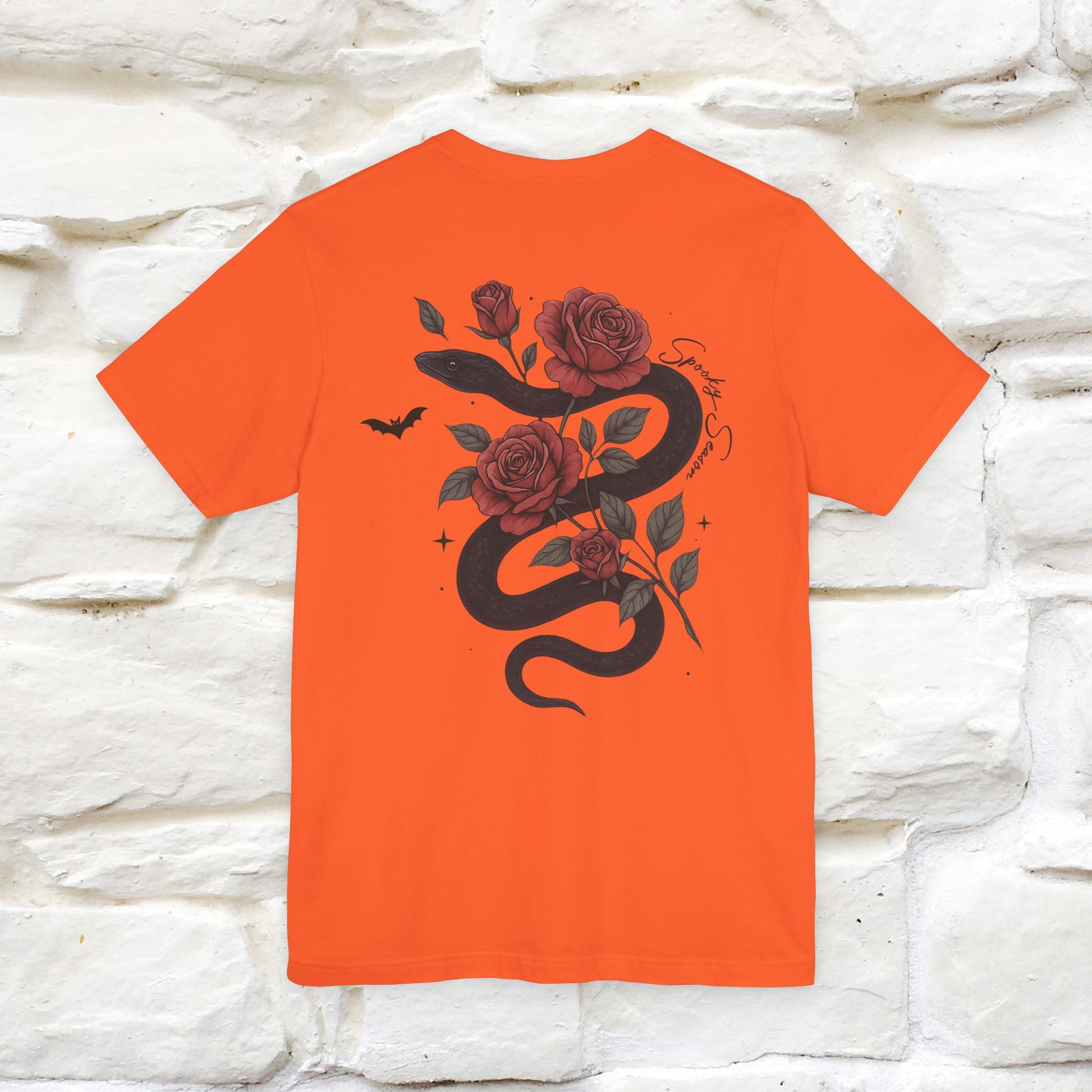 "The Rose and The Snake " Halloween T-shirt |Nunu&Miao Studio - Nunu&Miao Studio