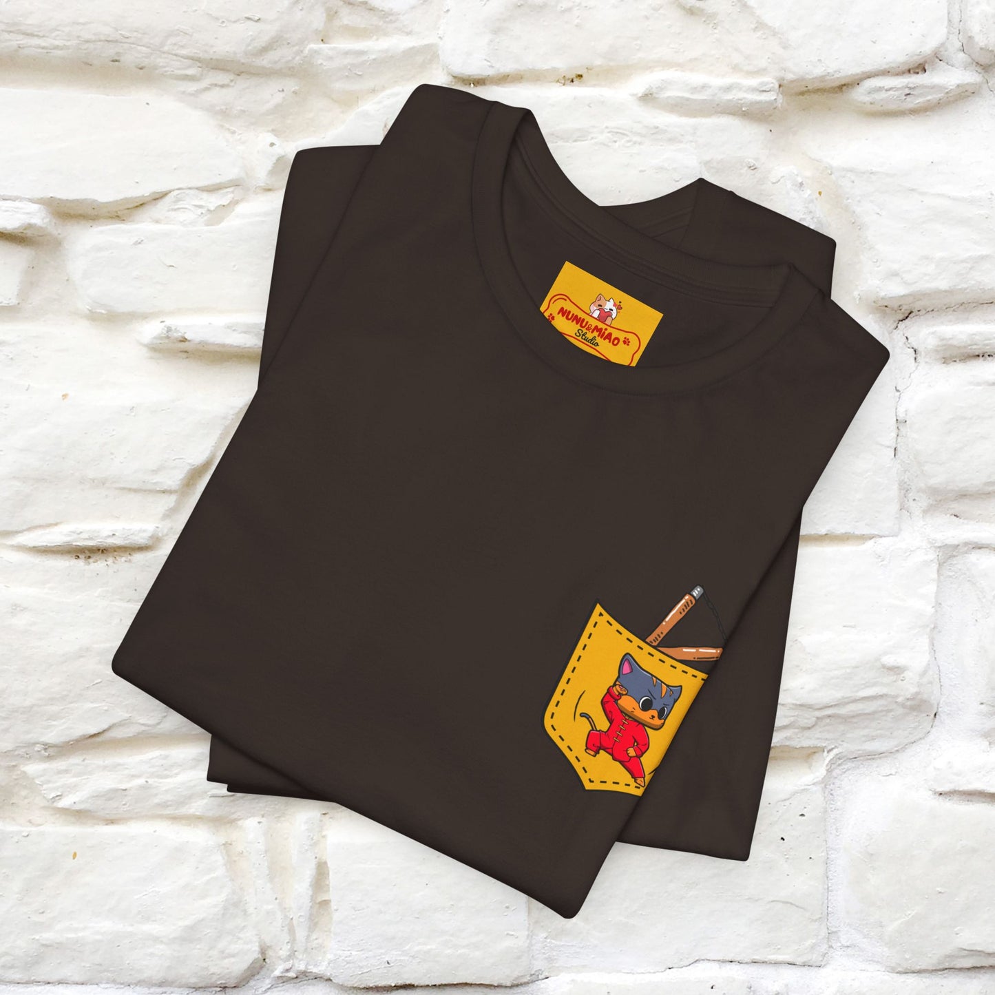 "Be Like Water: Cattitude Master | Cat T-Shirt |Nunu&Miao Studio - Nunu&Miao Studio