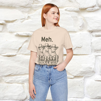 "Meh" Cute T-shirt |Nunu&Miao Studio - Nunu&Miao Studio
