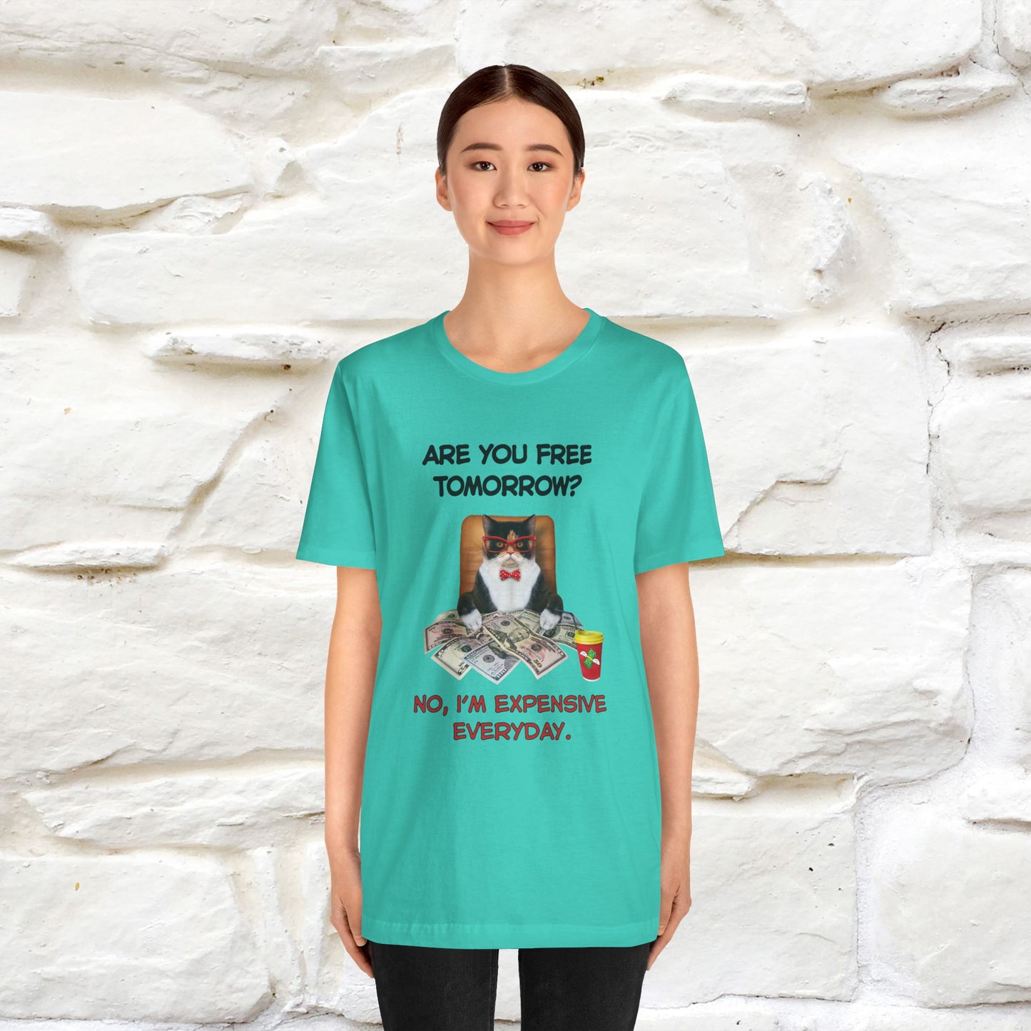 “Are You Fee Tomorrow?” | Cat T-Shirt | Nunu&Miao Studio
