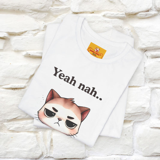 "Yeah Nah ... Not Today." |Funny Cat T-Shirt | Nunu&Miao Studio