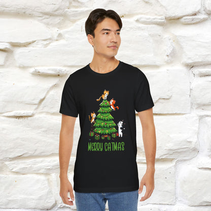 ''Merry Catmas'' | Cattitude Christmas Tee| Nunu&Miao Studio - Nunu&Miao Studio