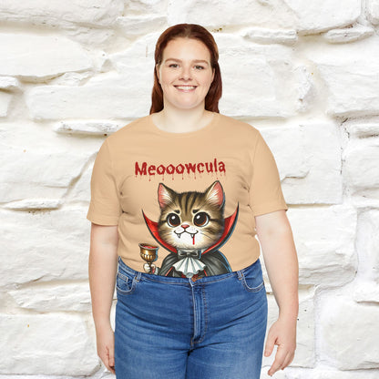 "Meooowcula" Cat T-shirt |Nunu&Miao Studio - Nunu&Miao Studio