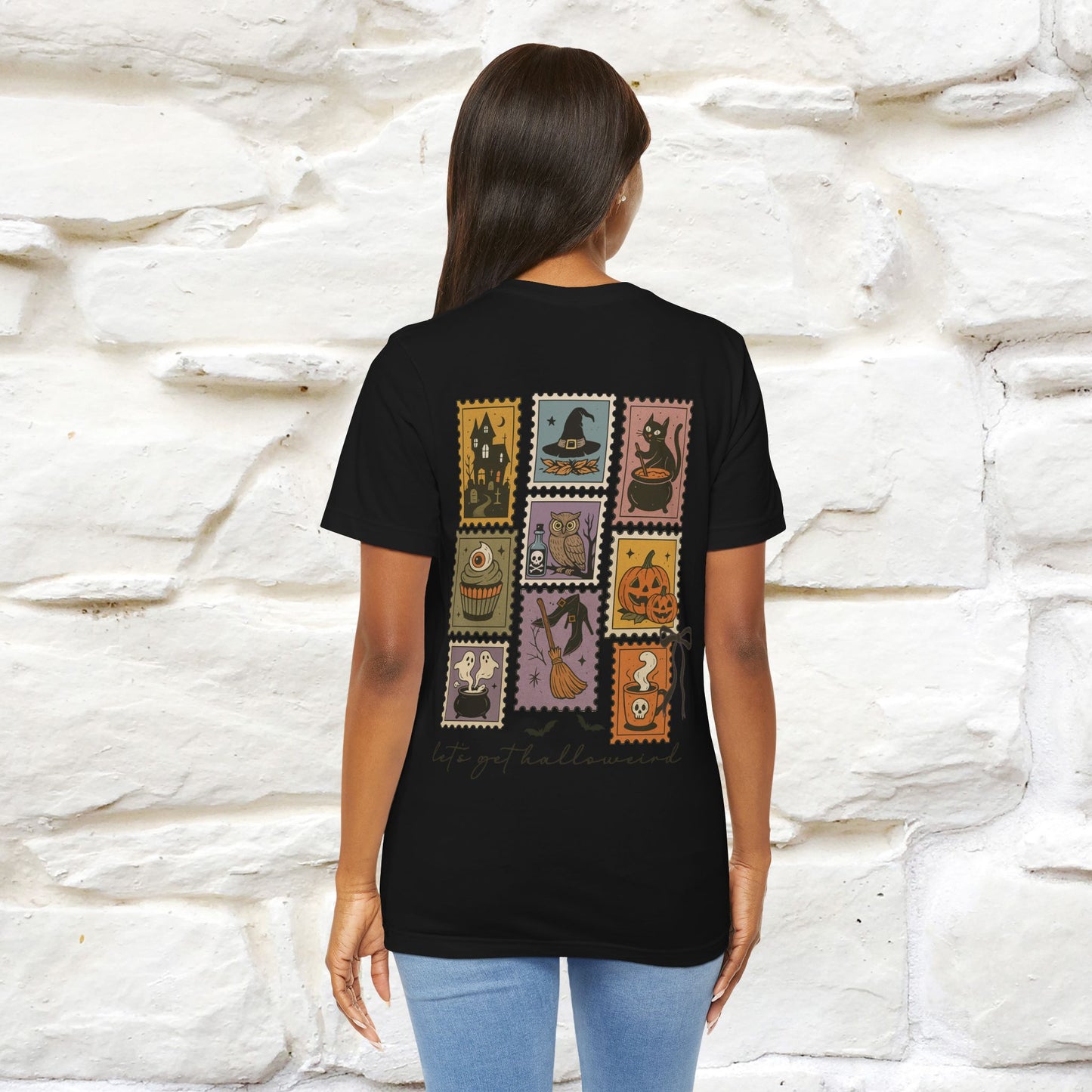 "Let-s Get Halloweeind" Hakkoween Cat T-shirt |Nunu&Miao Studio - Nunu&Miao Studio