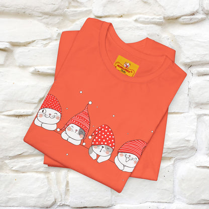 ''Christmas Cute'' |Cats T-shirt | Nunu&Miao Studio - Nunu&Miao Studio