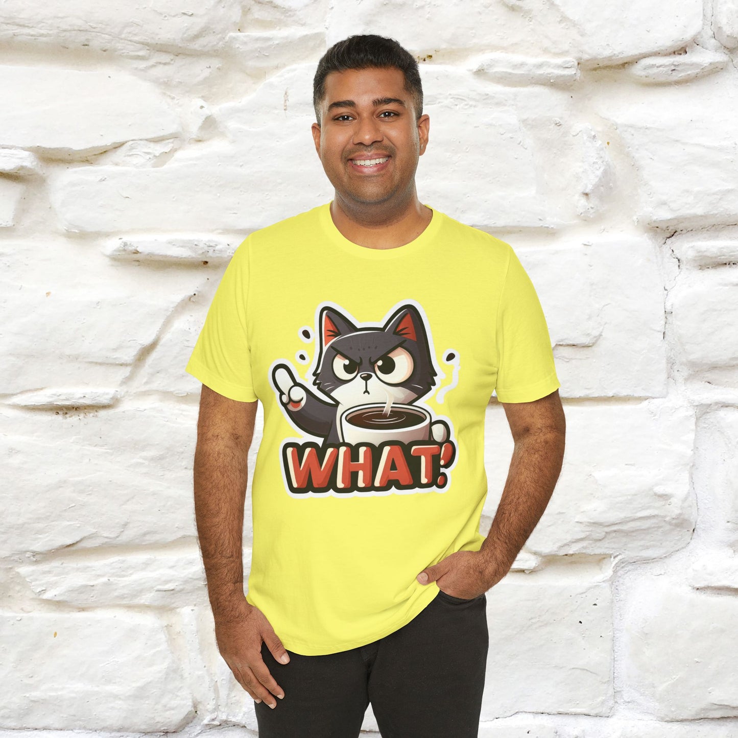 ''What !'' | Cat T-Shirt  | Nunu&Miao Studio - Nunu&Miao Studio