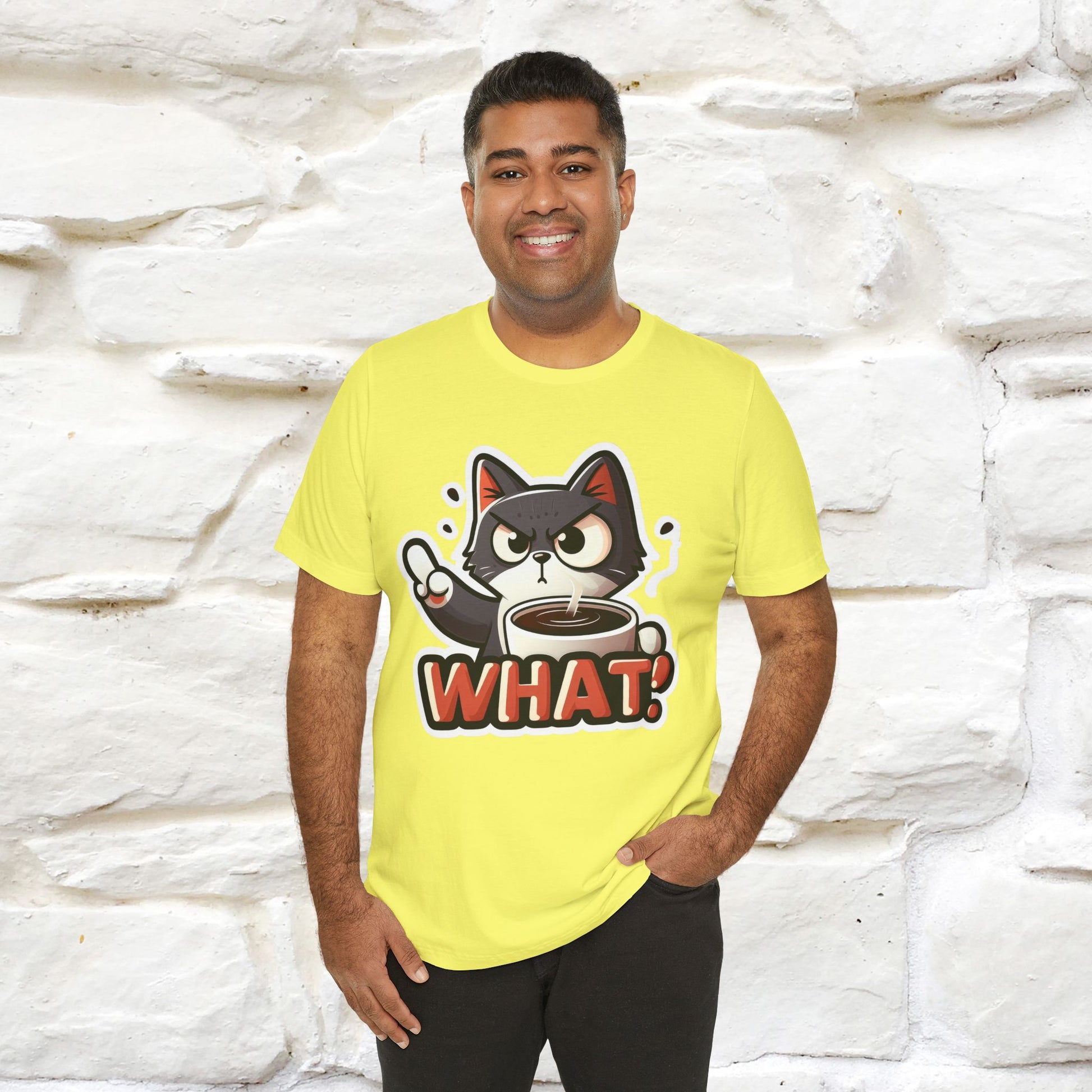 ''What !'' | Cat T-Shirt  | Nunu&Miao Studio - Nunu&Miao Studio