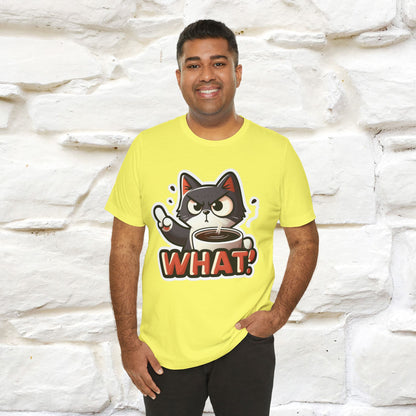 ''What !'' | Cat T-Shirt  | Nunu&Miao Studio - Nunu&Miao Studio