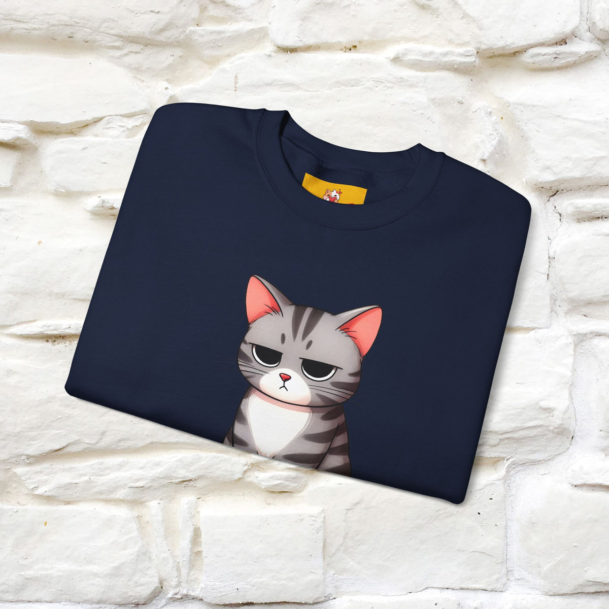 ''I See Empty What Do You See..'' |Cat Sweatshirt | Nunu&Miao Studio