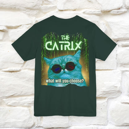 The Catrix: What Will You Choose?  | Cat T-Shirt |Nunu&Miao Studio - Nunu&Miao Studio