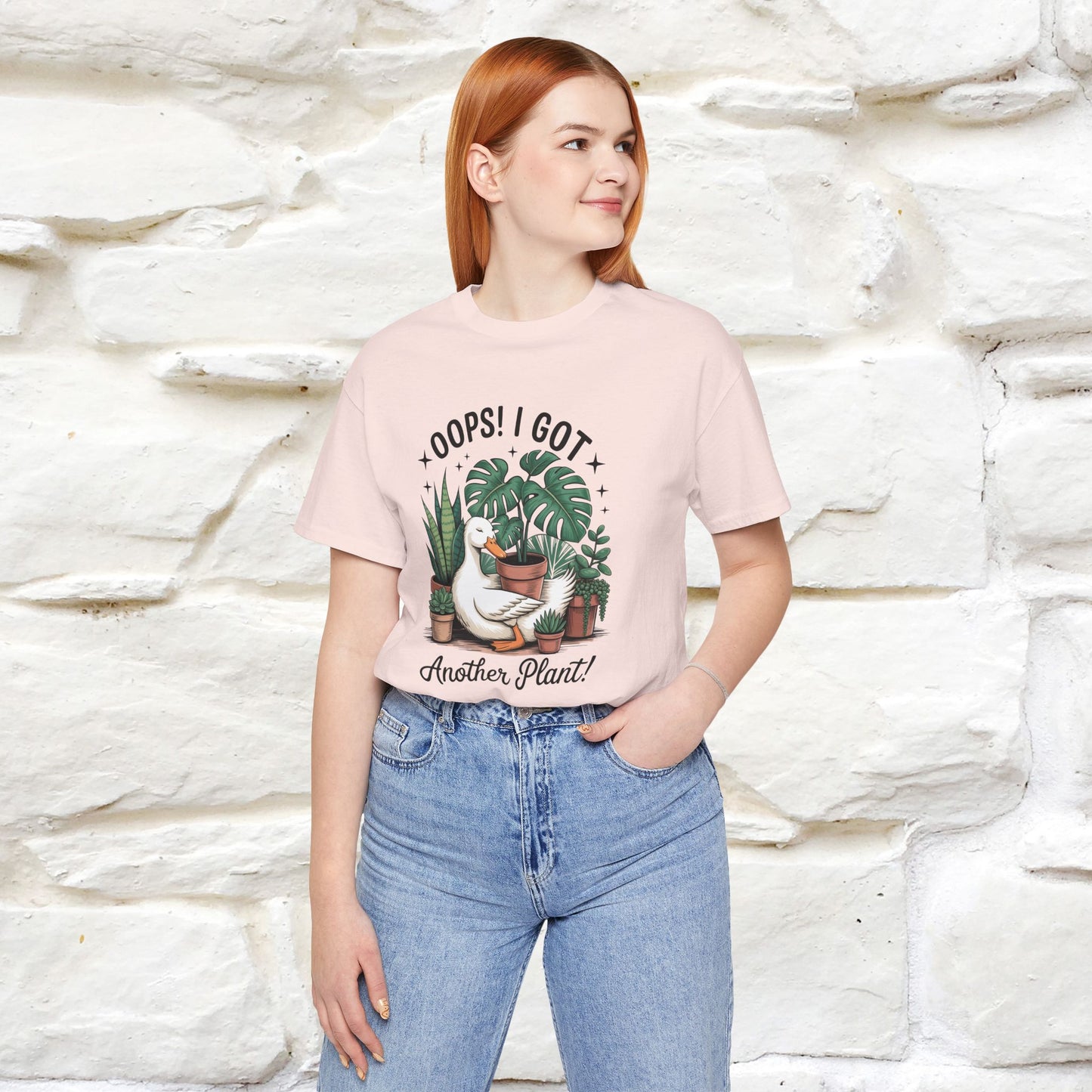 "Oops! I Got Another Plant" Plant T-shirt |Nunu&Miao Studio - Nunu&Miao Studio