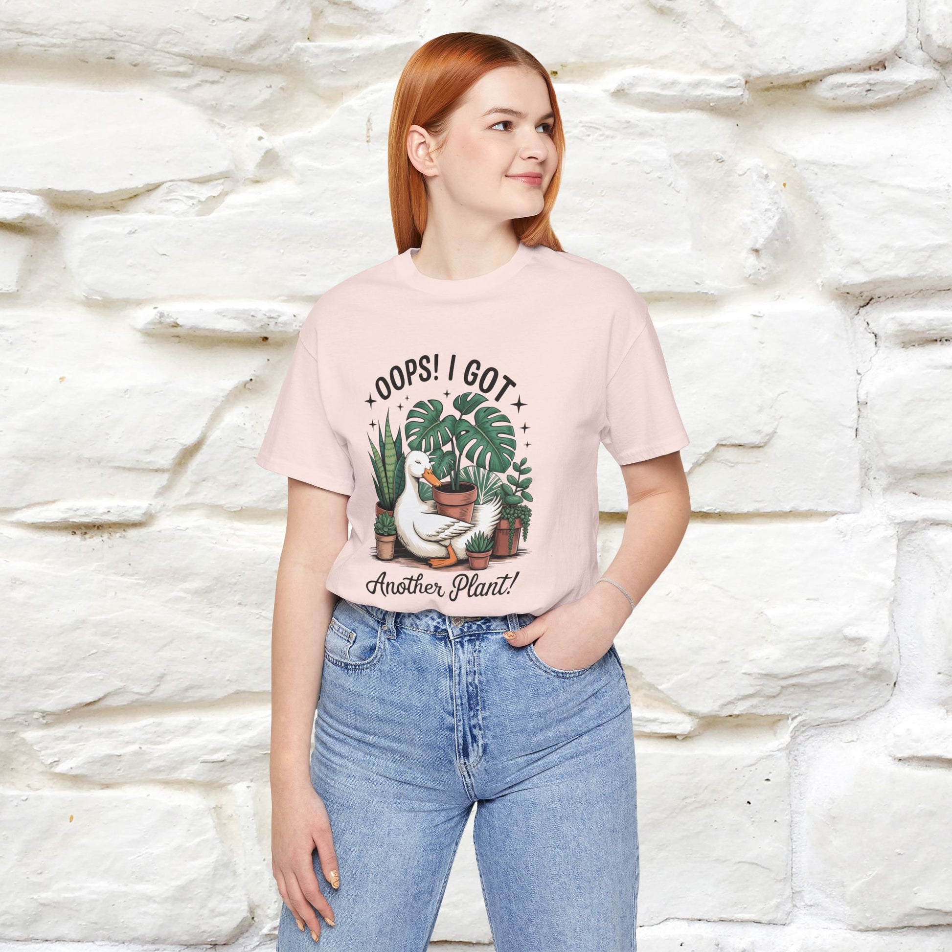 "Oops! I Got Another Plant" Plant T-shirt |Nunu&Miao Studio - Nunu&Miao Studio