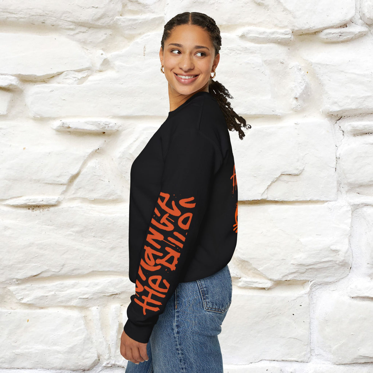 "Change The Rules'' |Cat Sweatshirt | Nunu&Miao Studio