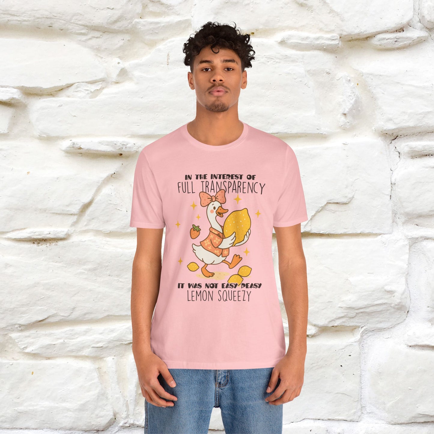 "It Was Not Easy Peasy" Funny T-shirt |Nunu&Miao Studio - Nunu&Miao Studio