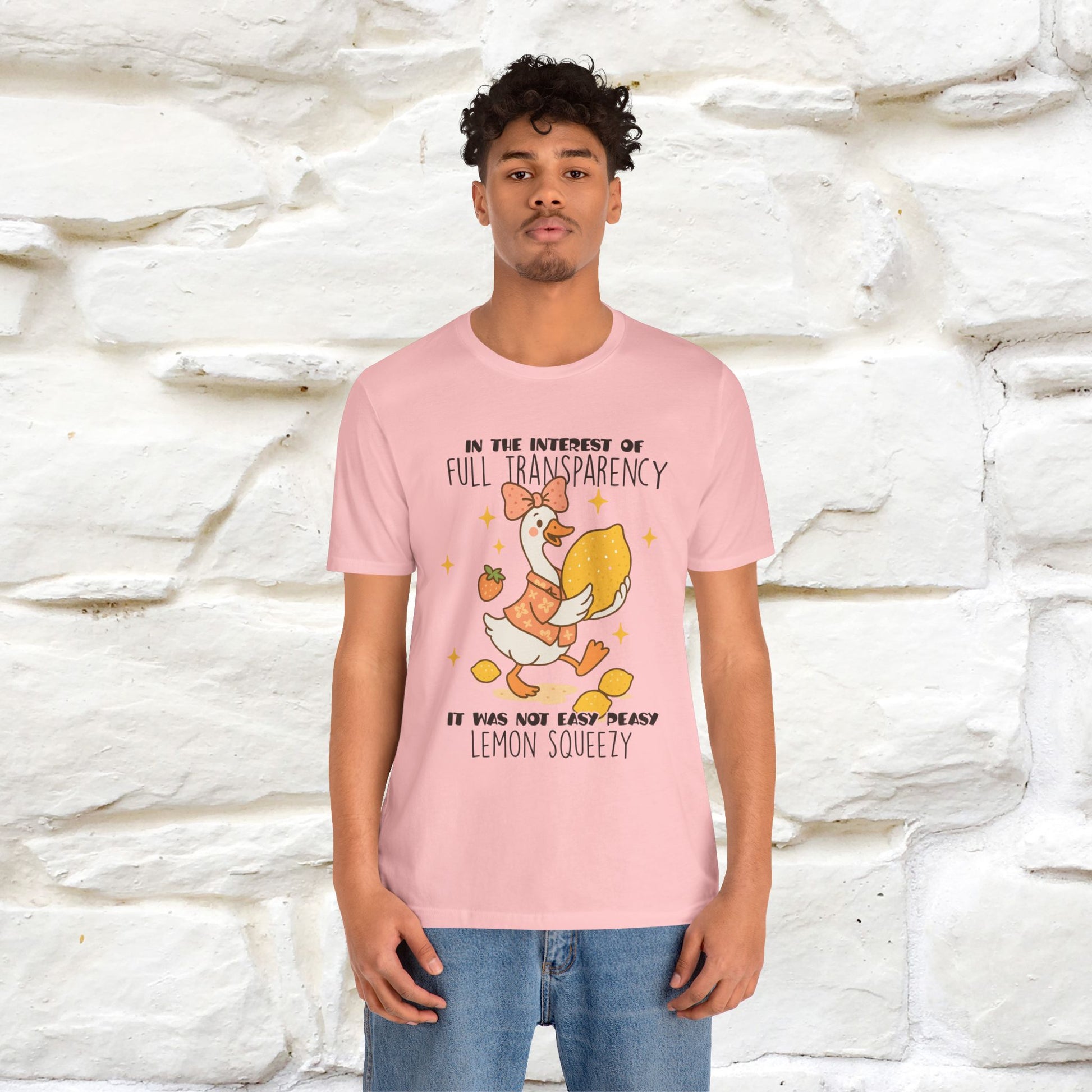 "It Was Not Easy Peasy" Funny T-shirt |Nunu&Miao Studio - Nunu&Miao Studio