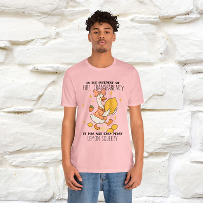 "It Was Not Easy Peasy" Funny T-shirt |Nunu&Miao Studio - Nunu&Miao Studio