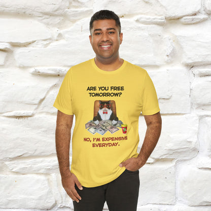 “Are You Fee Tomorrow?” | Cat T-Shirt | Nunu&Miao Studio