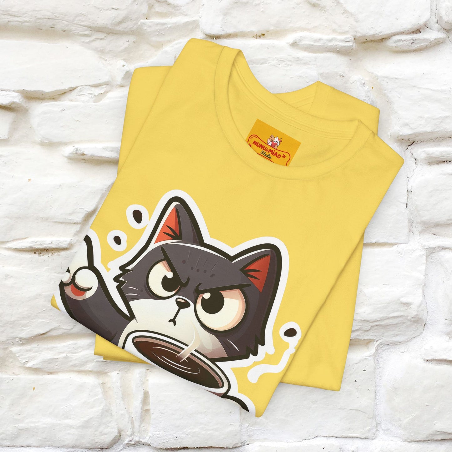 ''What !'' | Cat T-Shirt  | Nunu&Miao Studio - Nunu&Miao Studio