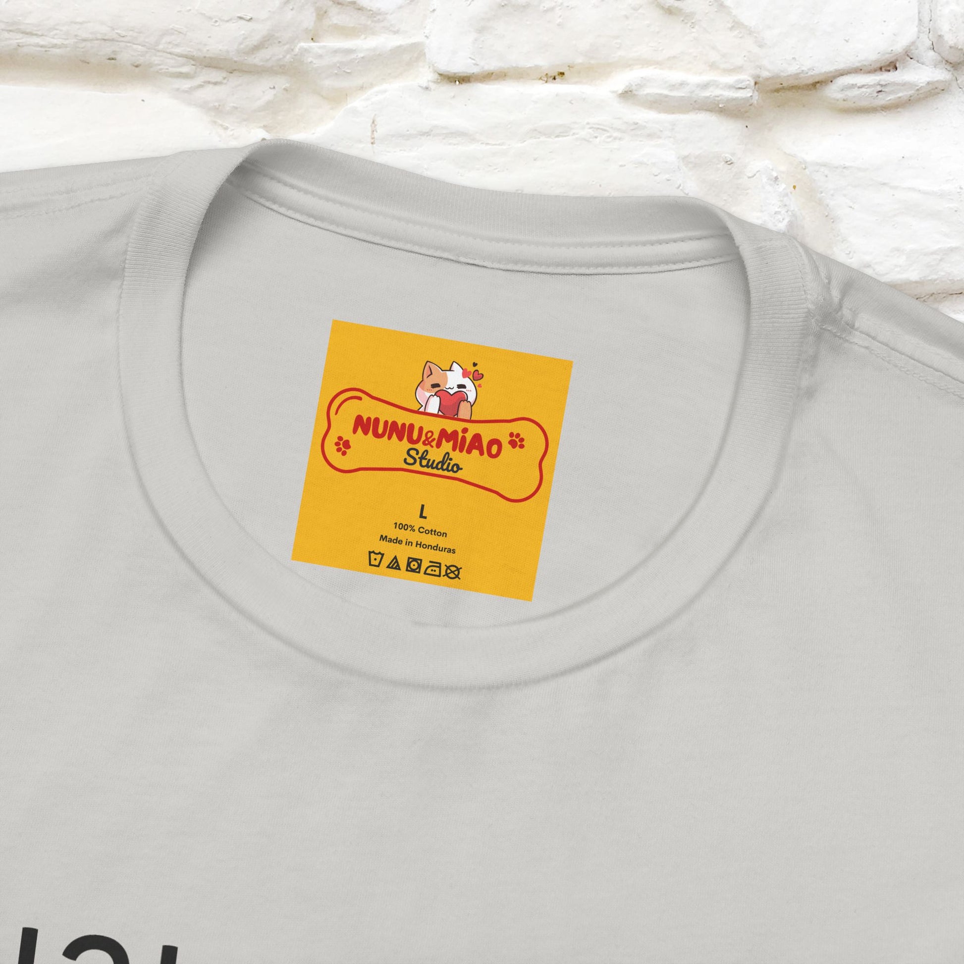 "Enigma" Cat T-shirt |Nunu&Miao Studio - Nunu&Miao Studio