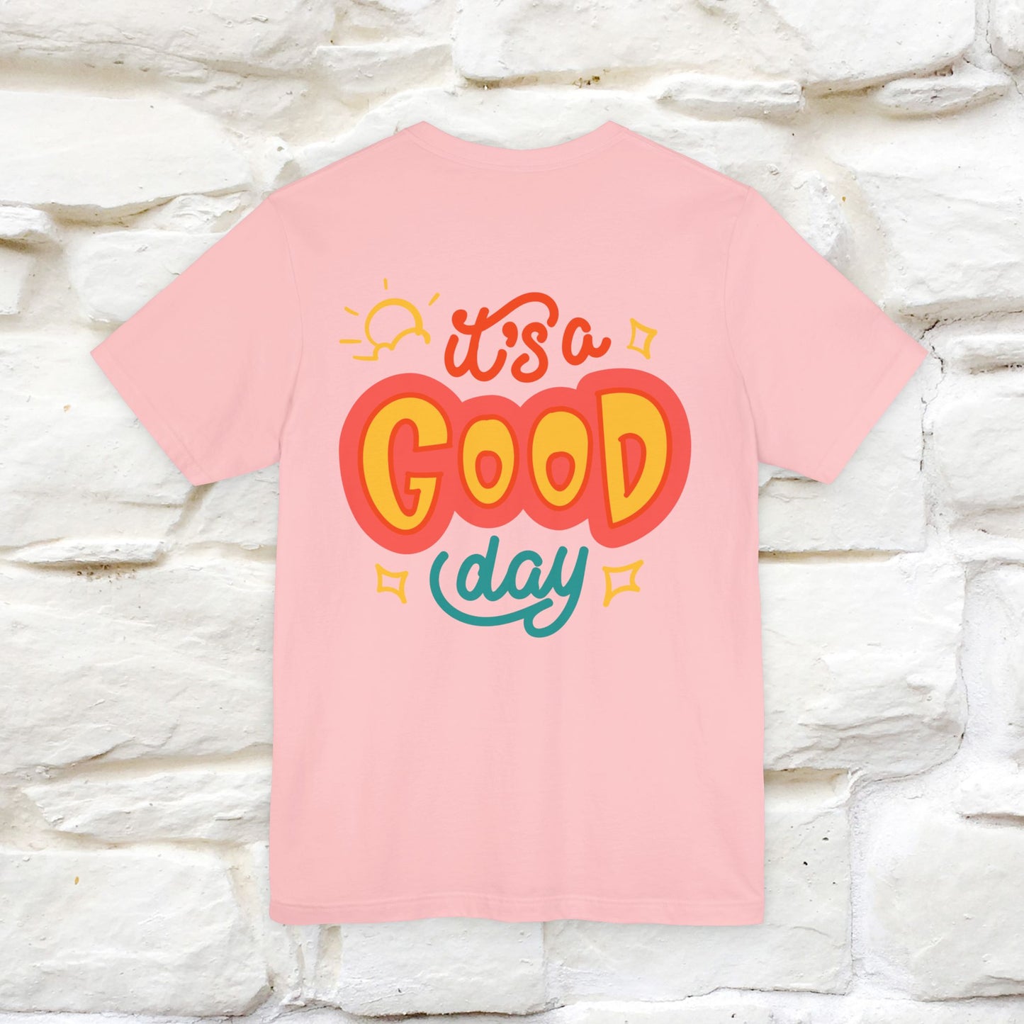""It's A Good Day" Cat T-Shirt| Front & Back Design | Nunu&Miao Studio - Nunu&Miao Studio
