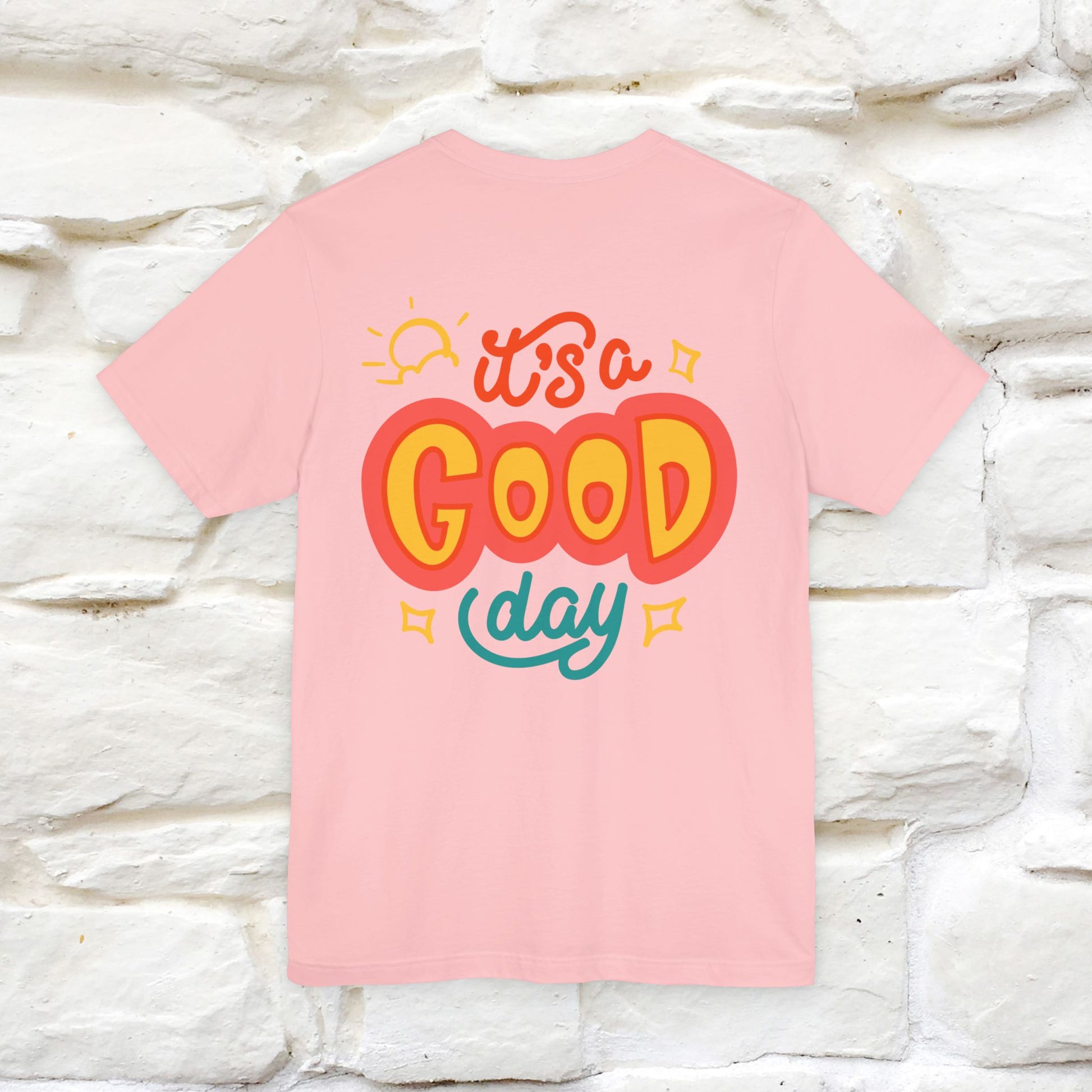 ""It's A Good Day" Cat T-Shirt| Front & Back Design | Nunu&Miao Studio - Nunu&Miao Studio