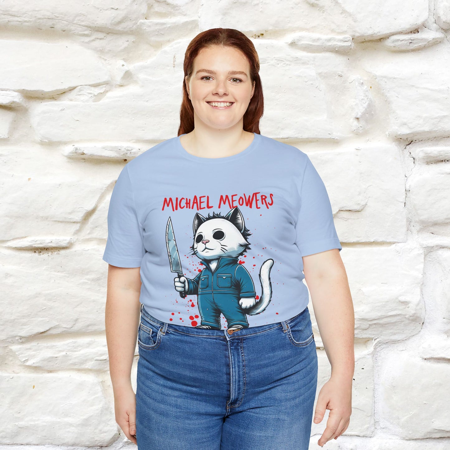 ''Michael Meowers'' Cat T-Shirt |  | Nunu&Miao Studio - Nunu&Miao Studio