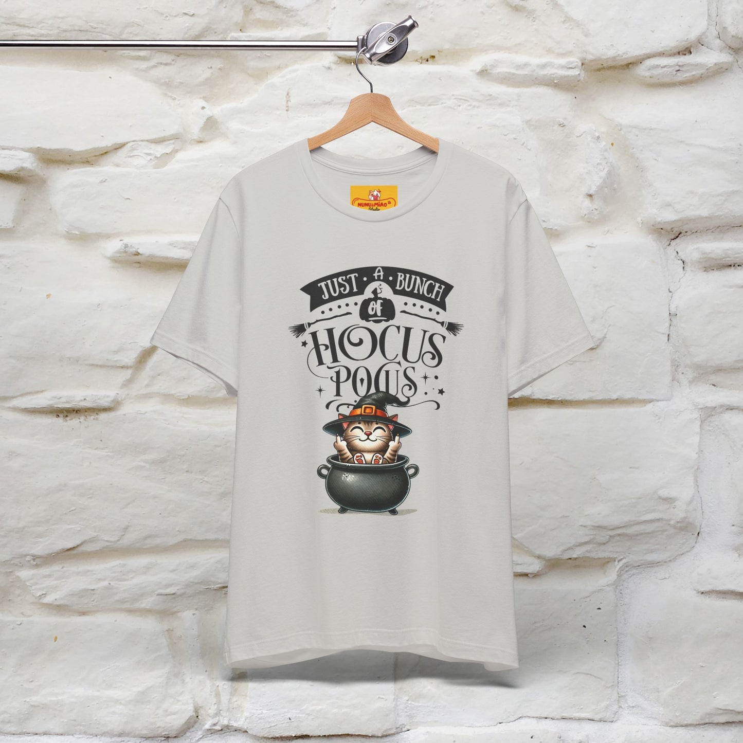 "Just A Bunch Of Hocus Pocus" Cat  T-shirt |Nunu&Miao Studio - Nunu&Miao Studio