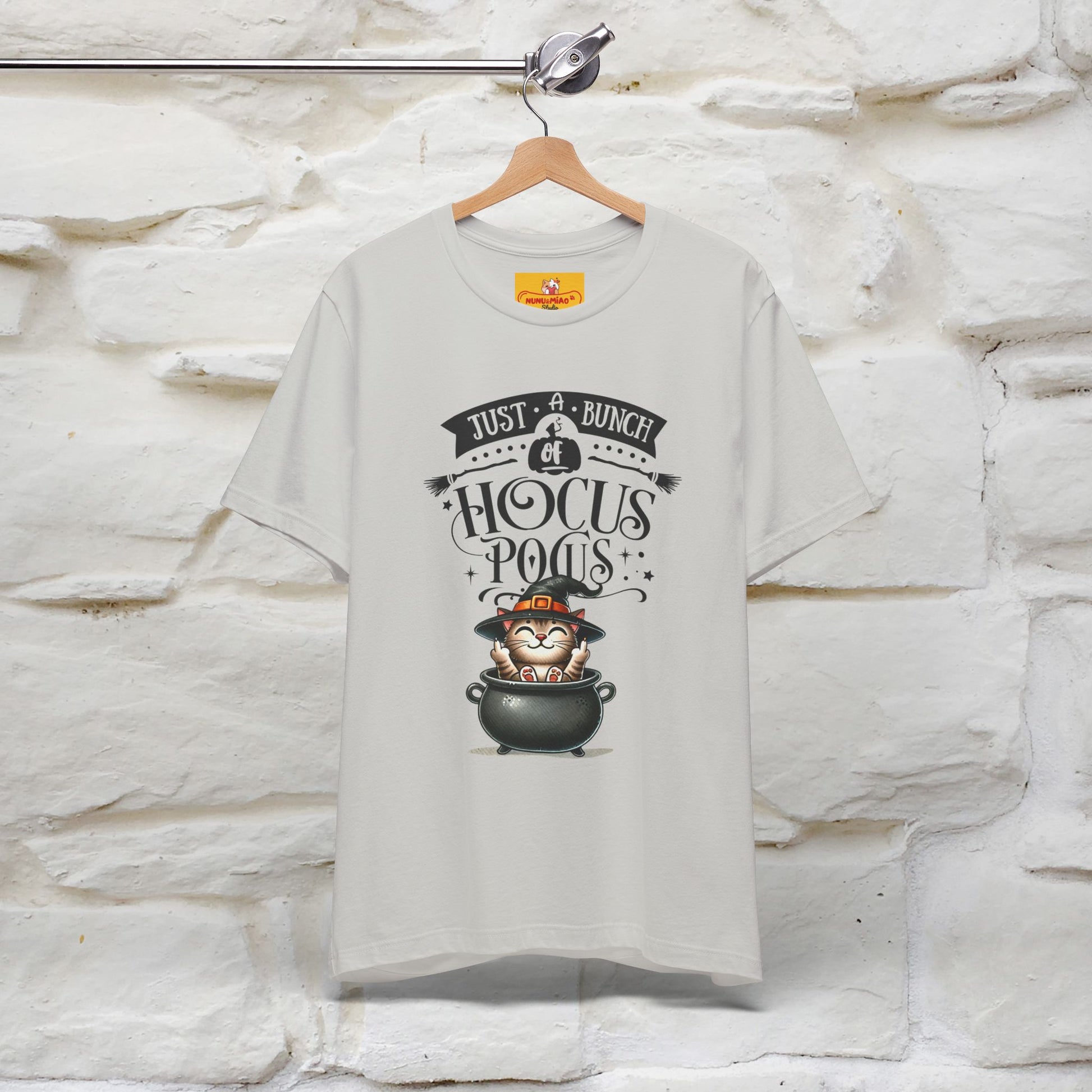 "Just A Bunch Of Hocus Pocus" Cat  T-shirt |Nunu&Miao Studio - Nunu&Miao Studio