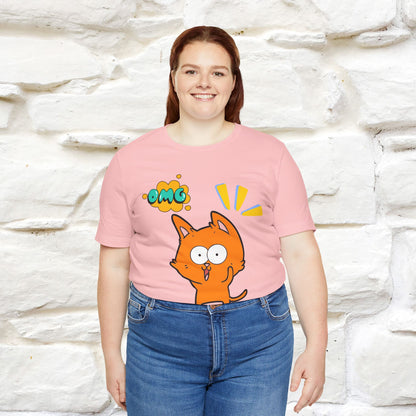 ''Oh My God'' Cat T-Shirt | Nunu&Miao Studio - Nunu&Miao Studio