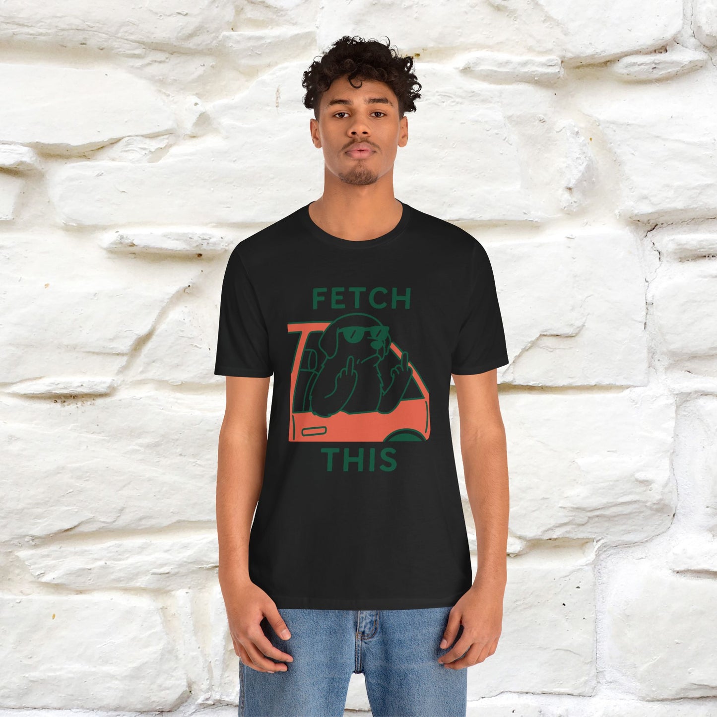 "Fetch This" Funny Dog T-shirt |Nunu&Miao Studio - Nunu&Miao Studio