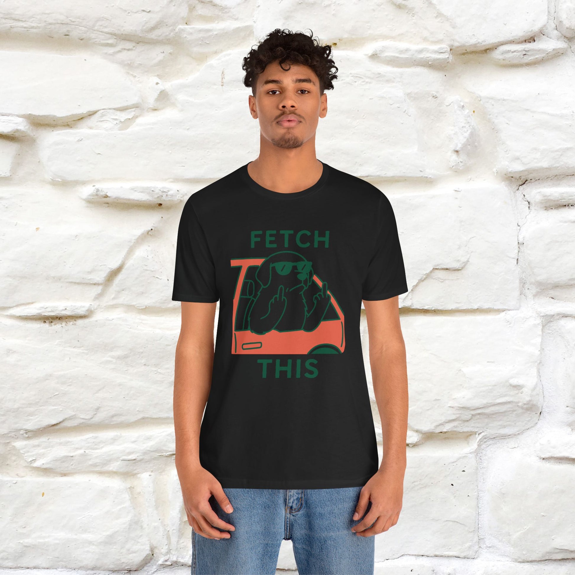 "Fetch This" Funny Dog T-shirt |Nunu&Miao Studio - Nunu&Miao Studio