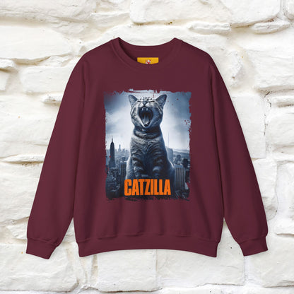 "Catzilla'' |Cat Sweatshirt | Nunu&Miao Studio