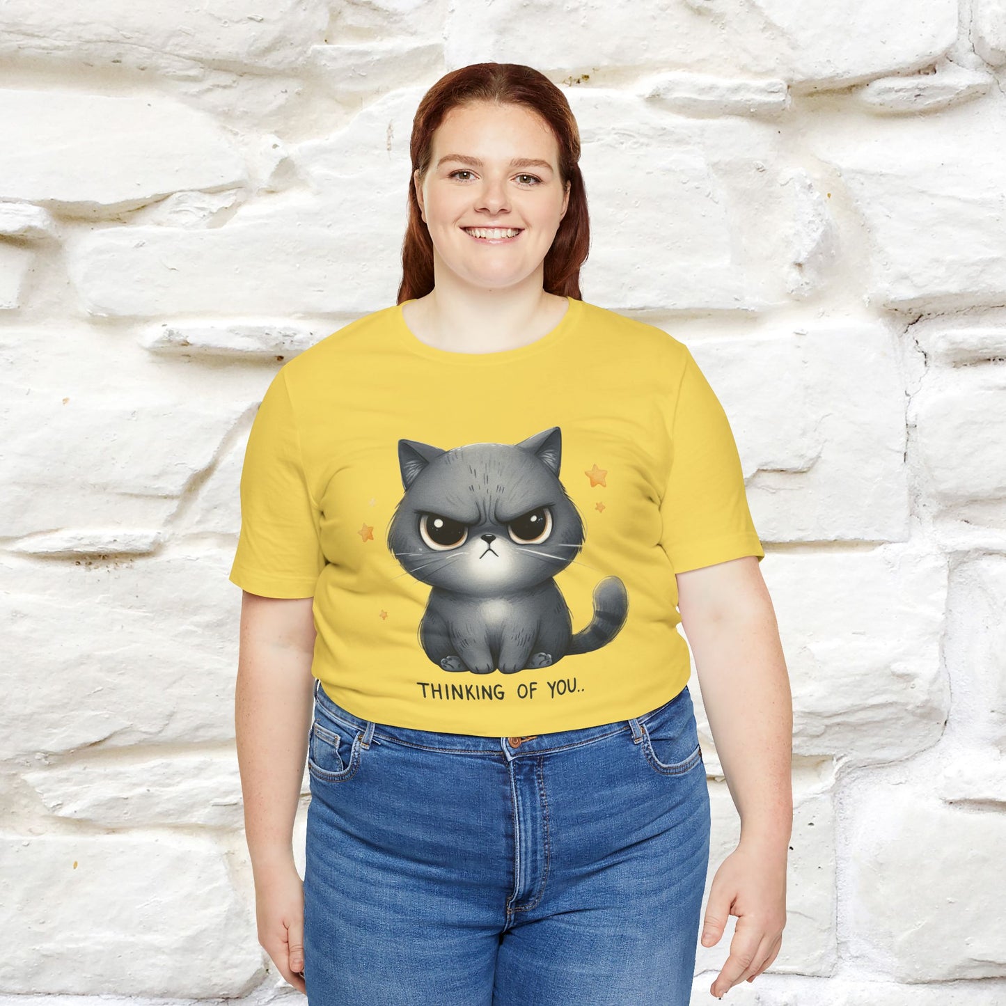 "Thinking Of You" |Funny T-Shirt | Nunu&Miao Studio - Nunu&Miao Studio