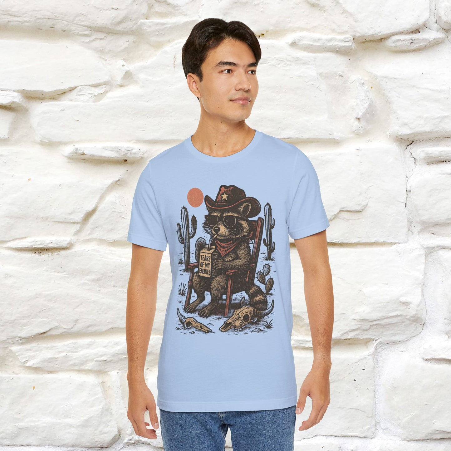 "Tears Of My Enemies" Cat T-shirt |Nunu&Miao Studio - Nunu&Miao Studio