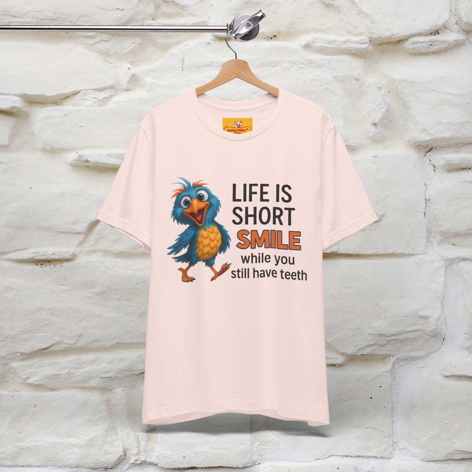 "Life Is Short Smile While ..." |Funny T-Shirt | Nunu&Miao Studio - Nunu&Miao Studio