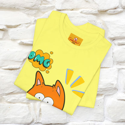 ''Oh My God'' Cat T-Shirt | Nunu&Miao Studio - Nunu&Miao Studio