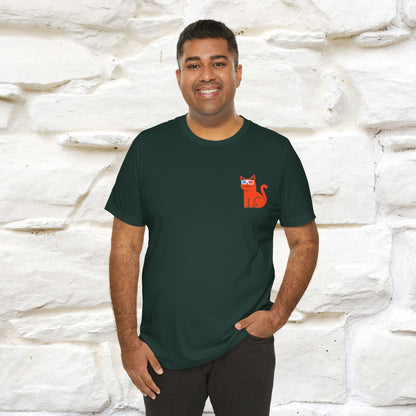 "See the Good in Yourself and Others" Cat T-Shirt | Front & Back Design | Nunu&Miao Studio - Nunu&Miao Studio