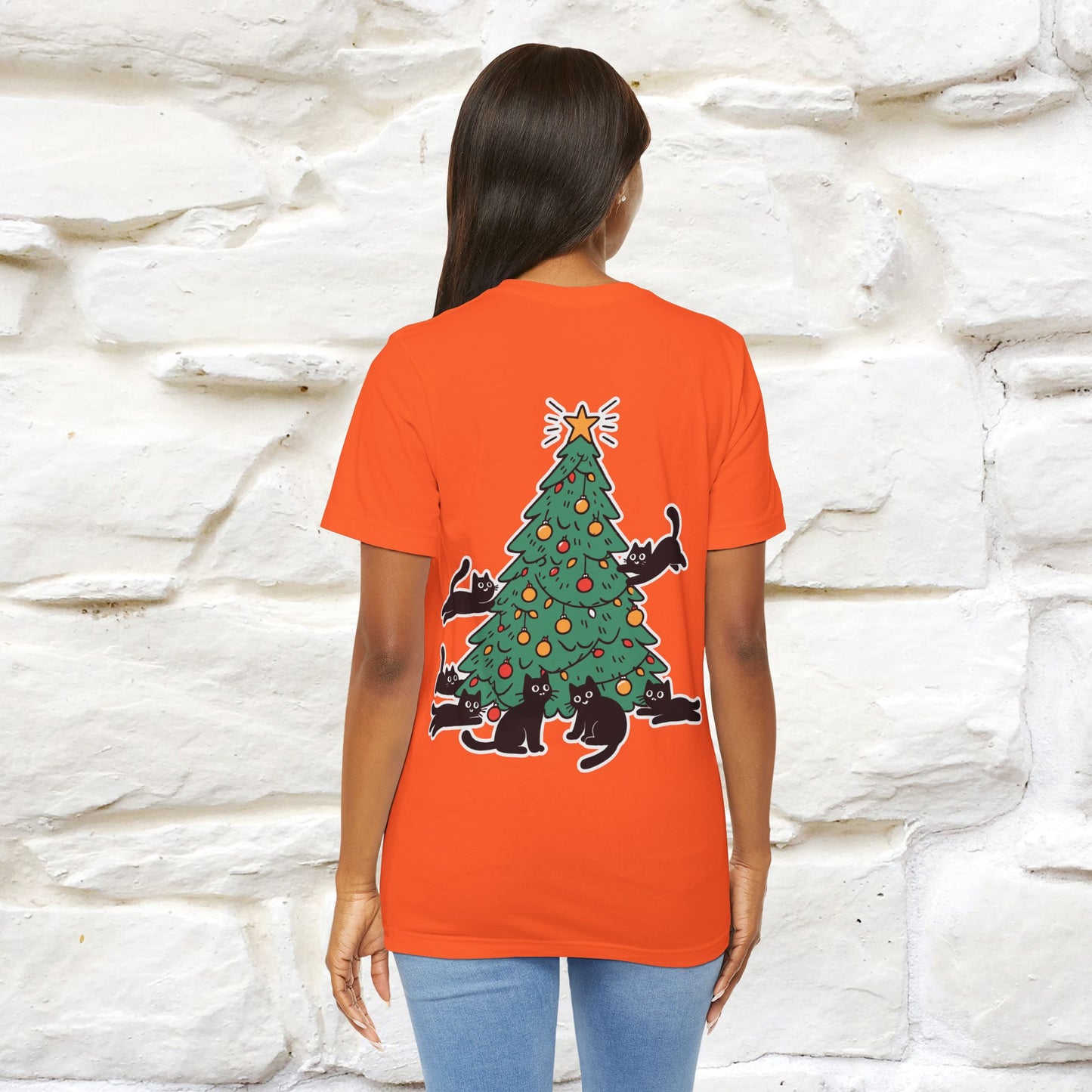 “Cat Christmas Tree” | Cat T-Shirt | Nunu&Miao Studio