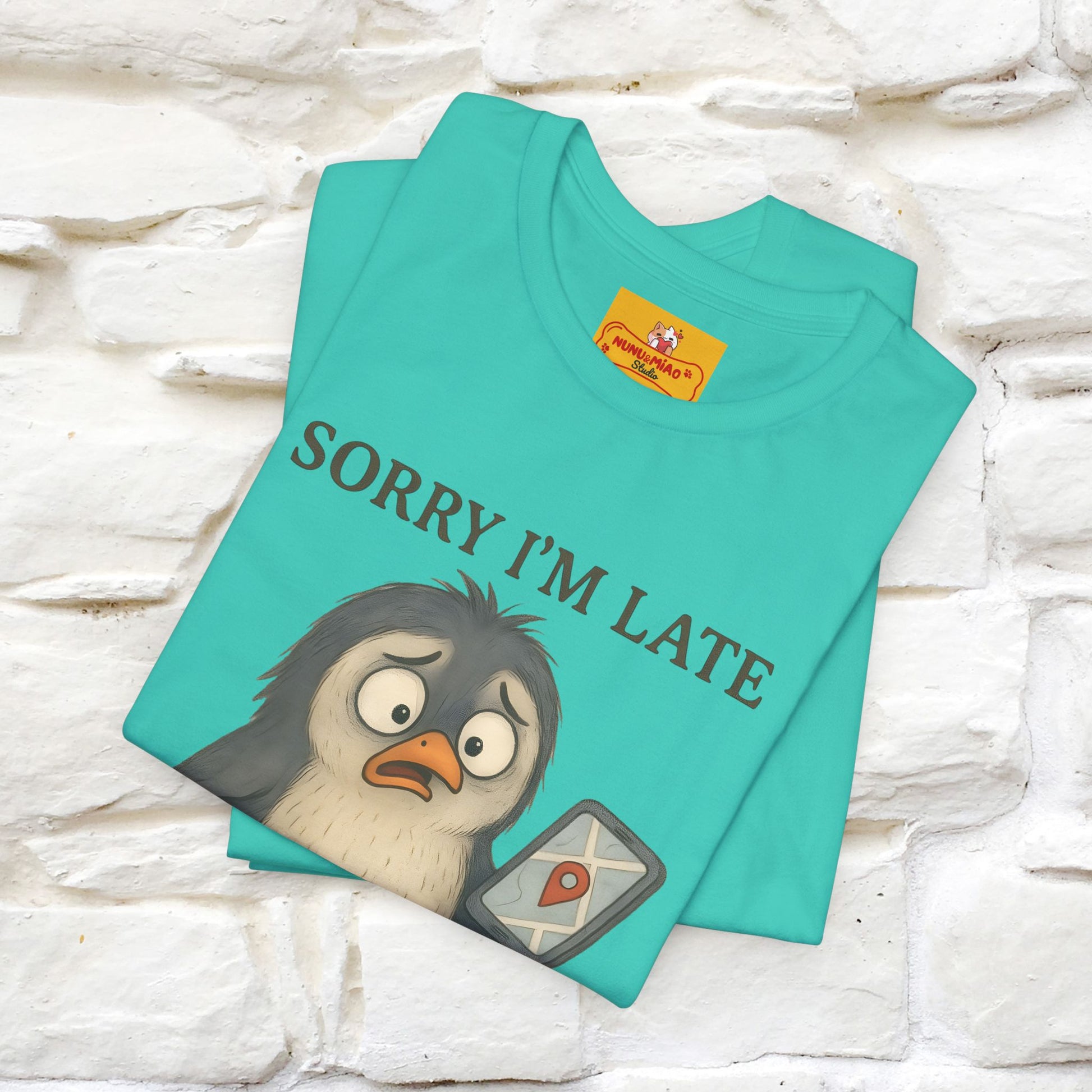 "Sorry I am Late, I was Dilly Dallying" Funny T-shirt |Nunu&Miao Studio - Nunu&Miao Studio