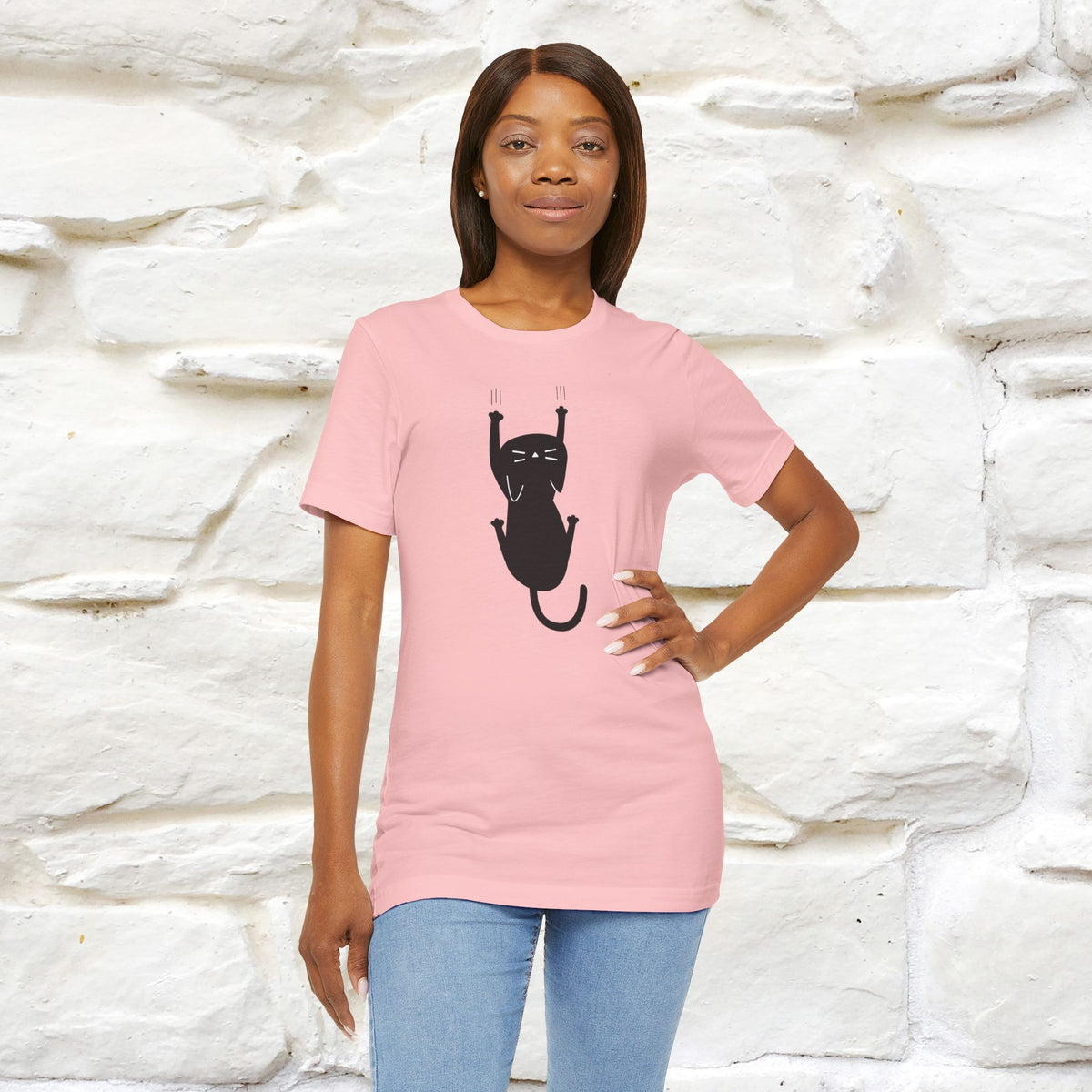 "“I Am in a Toxic Relationship"  Funny Cat T-Shirt | Front & Back Design | Nunu&Miao Studio